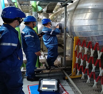 HEF-17B Metal boru duvarının dış kalınlığı Pulse Eddy Current Detection