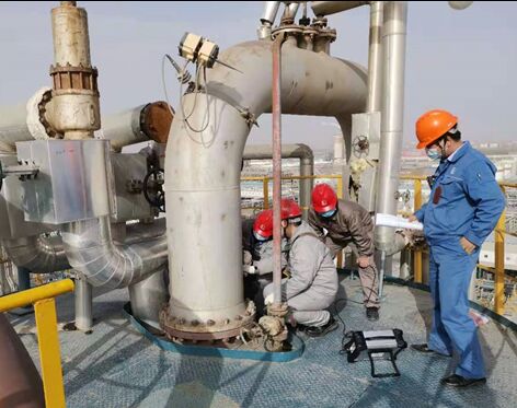 HEF-17B Metal boru duvarının dış kalınlığı Pulse Eddy Current Detection