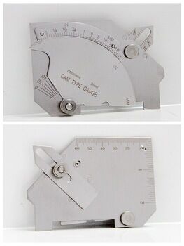 MG-8 Köprü Kam Kaynak Ölçer İnç/mm Çift Ölçekli Kaynak Muayene Aracı