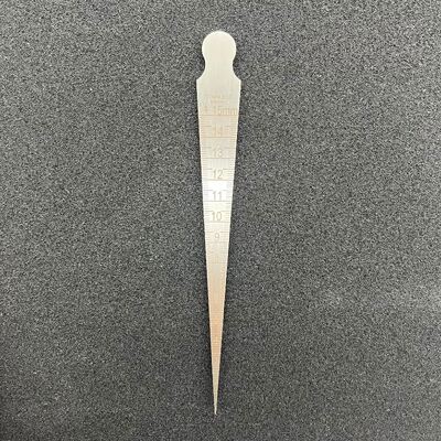 Çifte Ölçekli Wedge Sensor Ölçüsü Kaynak Kök Aralık Ölçümü için Taper Ölçüsü