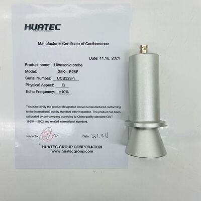 Metal Olmayan Ultrasonik Prob Transdüser Çifti Beton Ahşap Kaya NDT Testi İçin