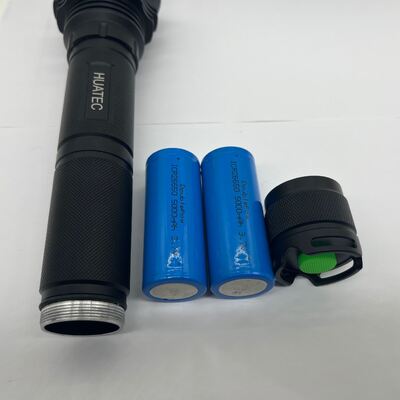 Cep LED ultraviyole fener lambası Ultra yüksek parlaklık Uzun çalışma saatleri