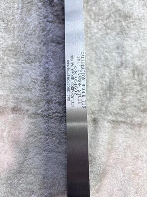API 19mm 38mm 75mm Standart Ultrasonik Referans Kalibrasyon Bloku, UT Testleri için Yan Dürülmüş Deliklerle