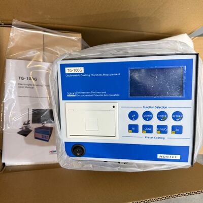 TG-100G Yüksek hassasiyetli Kulometrik Kalınlık Denetleyicisi 0.03-300um Tek ve Çok Katmanlı Plating Kalınlık Detektörü