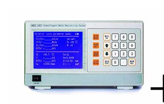 HEC-106 Akıllı Metal Folyo Direnç Direnci İletkenlik Ölçüm Cihazı