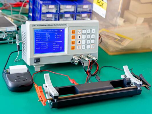 HEC-106 Akıllı Metal Folyo Direnç Direnci İletkenlik Ölçüm Cihazı