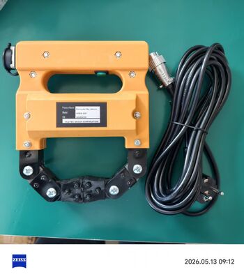 HCDX-220 Hafif Elektromanyetik AC Yoke Kusur Dedektörü Çift Güç Kaynağı Çelik Yapı Kusur Test Cihazı