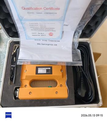 HCDX-220 Hafif Elektromanyetik AC Yoke Kusur Dedektörü Çift Güç Kaynağı Çelik Yapı Kusur Test Cihazı