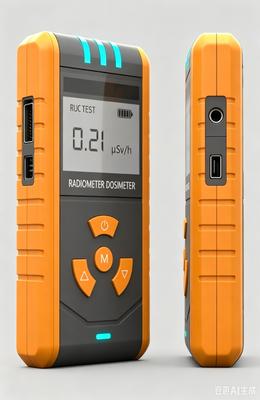 FJ-6102G10 El cihazı X γ β radyasyon dedektörü GM Kontör Tüp Ses titreşim alarmı Kişisel dozimeter
