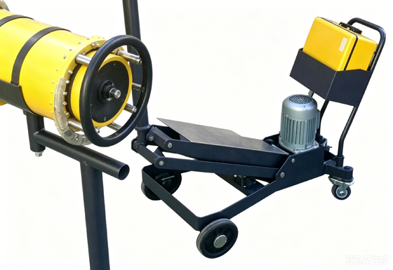 JC-5 Elektrikli Döner Yükseltme Platformu 360 Derece Dönüm 1500/1800mm Yükseltme Yüksekliği