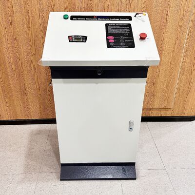 HUATEC-8DJ Nabız Yüksek Voltajlı Jeomembran Sızıntı Detektörü 0.6 ~ 31.5KV Jeotekstil Pinhole Crack Sızıntı Deneme Aracı
