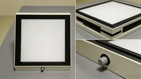 HFV-700D Yüksek Tekdüzelik Endüstriyel Film Görüntüleyici Mitsubishi Akrilik Panel 7000-12000cd/m2 Düzenlenebilir Parlaklık NDT Görüntü Kutusu