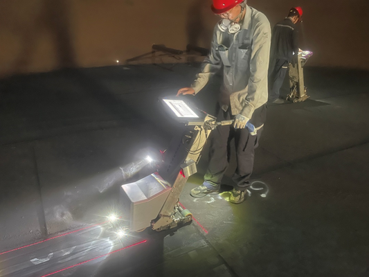 HMLF-2020 Tank Zemini MFL Tarayıcısı Yukarı/Aşağı Yönü Korozyon Kusurunu Ayırt CAD Otomatik Çizim Tank Altı Korozyon Detektörü