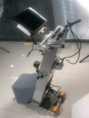 HMLF-2020 Tank Zemini MFL Tarayıcısı Yukarı/Aşağı Yönü Korozyon Kusurunu Ayırt CAD Otomatik Çizim Tank Altı Korozyon Detektörü