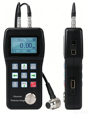 TG-3200L Taşınabilir Dijital Ultrasonik Kalınlık Ölçer 0.75-600mm Kaplama Ölçümü İçin Metal Boru Duvar Kalınlığı Test Meter