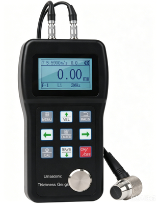 TG-3200L Taşınabilir Dijital Ultrasonik Kalınlık Ölçer 0.75-600mm Kaplama Ölçümü İçin Metal Boru Duvar Kalınlığı Test Meter