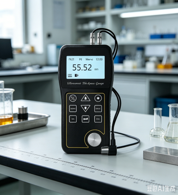 TG-100B hafif ultrasonik duvar kalınlığı ölçer İsteğe bağlı yüksek sıcaklıklı küçük çaplı problar Petrol Gemilerinin denetim ekipmanları