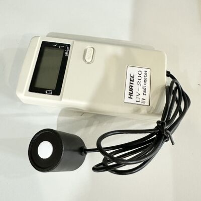 UV-200 Yüksek hassasiyetli UV Yoğunluk Denetleyicisi ±5% Doğruluk Elde tutulabilen Ultraviyole Radyometre Tıbbi Temizlik UV Işık İşığı Detektörü