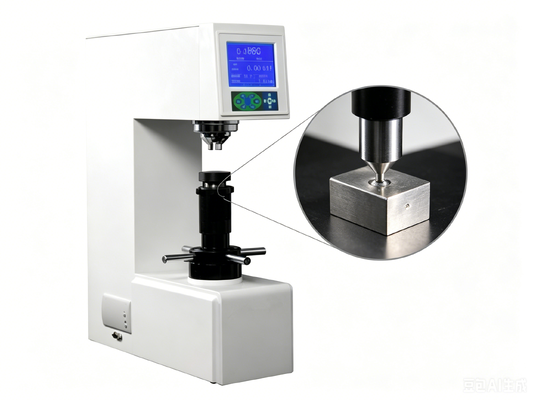 HR-150D Dijital Rockwell Sertlik Ölçme Cihazı Otomatik Yükleme HRA HRB HRC Çok Terazili Metal Sertlik Test Cihazı