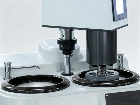 HPA-2000S Yüksek Hassasiyetli Metalografik Öğütücü Parlatıcı 5-1000RPM Hız 6 Örnek Otomatik Damlatıcılı Toplu Taşlama Parlatma Ekipmanları