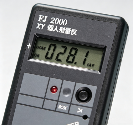 FJ-2000 Portable X γ Ray Personal Dosimeter GM Counter Tube Sound Light Alarm Radiation Dose Rate Tester