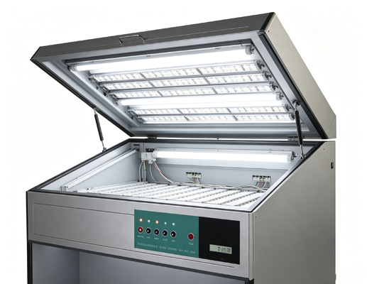 HLCB‐6L Renk Görüntüleme Kabineti D65 TL84 F UV U30 Altı Işık Kaynağı Renk Kontrolü Işık Kutusu