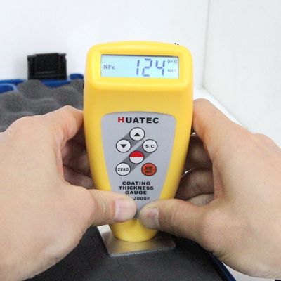 TG-2000F 0-1250μm Eddy Current Coating Thickness Gauge Dahili ve Ayrı Sonda Anodizing Paint Thickness Tester