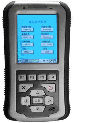On Line Taşınabilir Titreşim Ölçer Çift Kanallı Denge Ekipmanı Hg-7300