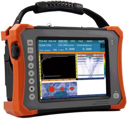 Taşınabilir 64 Ch Hpa-500 Phased Array Ultrasonik Kusur Dedektörü Phased Array Kusur Dedektörü