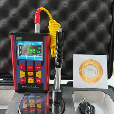 Şarj edilebilir pil Renkli LCD Taşınabilir Metal Sertlik Test Cihazı RHL60